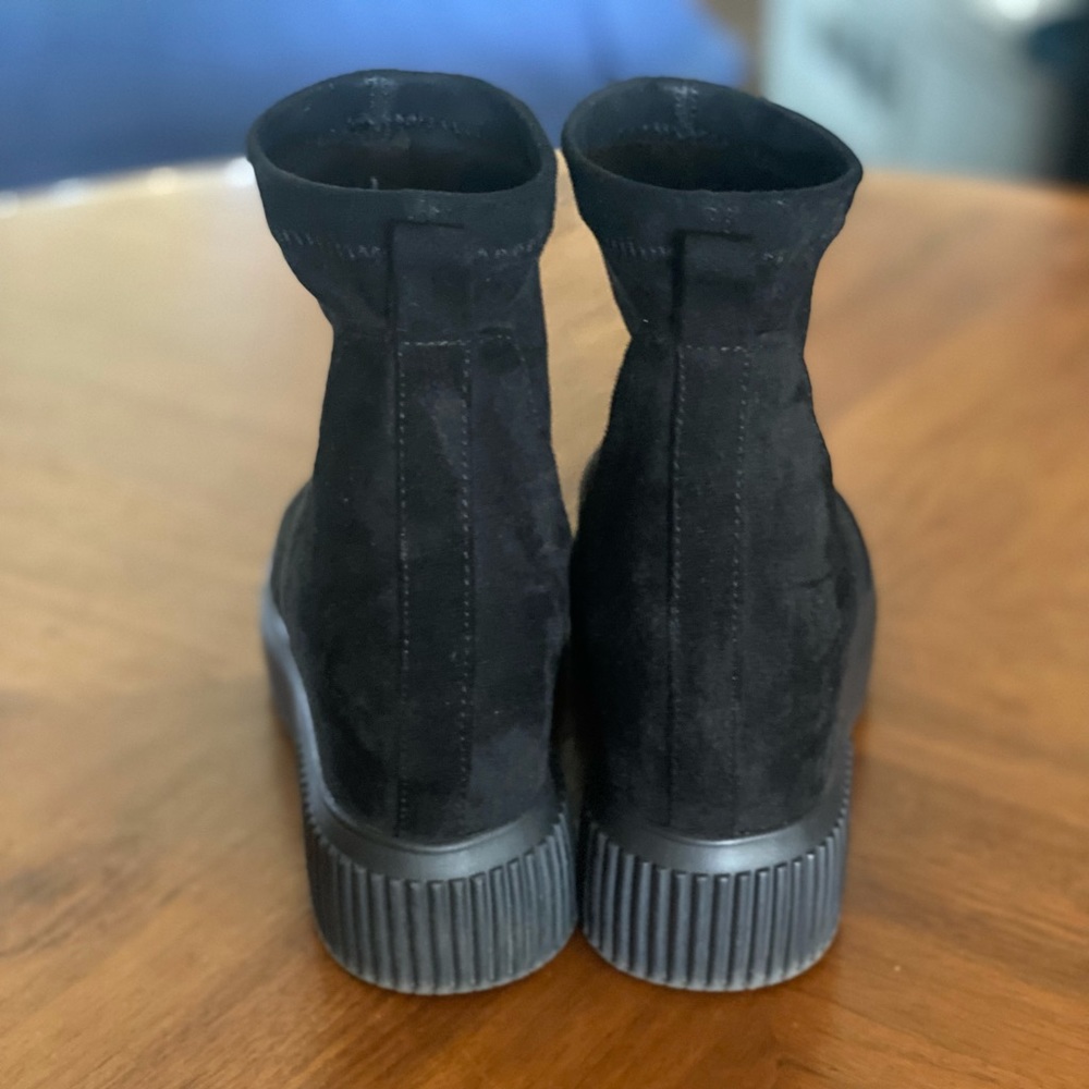 Sam Edelman suede platform ankle boots - Picture 4 of 6